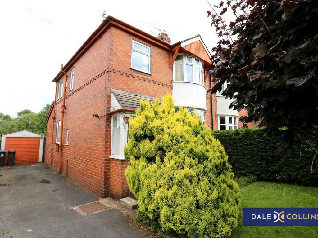 3 bed semi-detached house for sale in Uttoxeter Road, Blythe Bridge ST11, £179,950