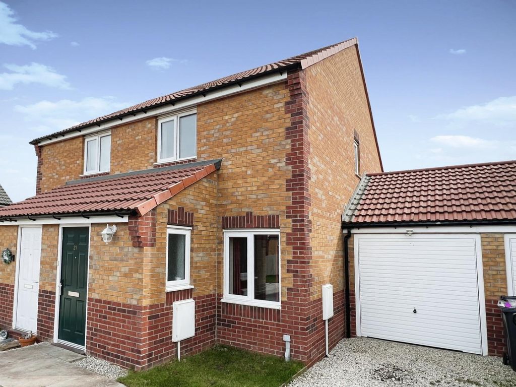 2 bed semi-detached house for sale in Masefield Way, Holmewood, Chesterfield S42, £150,000