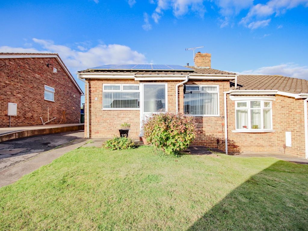 2 bed semi-detached bungalow for sale in Fincham Close, The Glebe, Stockton-On-Tees TS20, £150,000