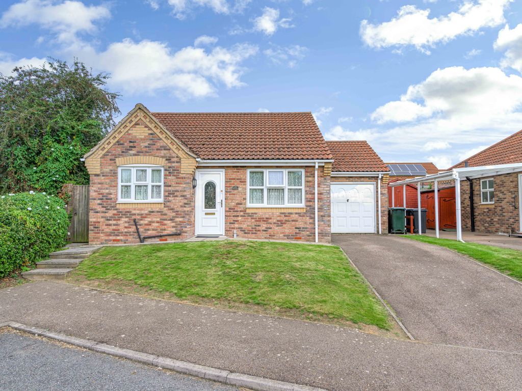 2 bed detached bungalow for sale in Ashby Meadows, Spilsby PE23, £215,000