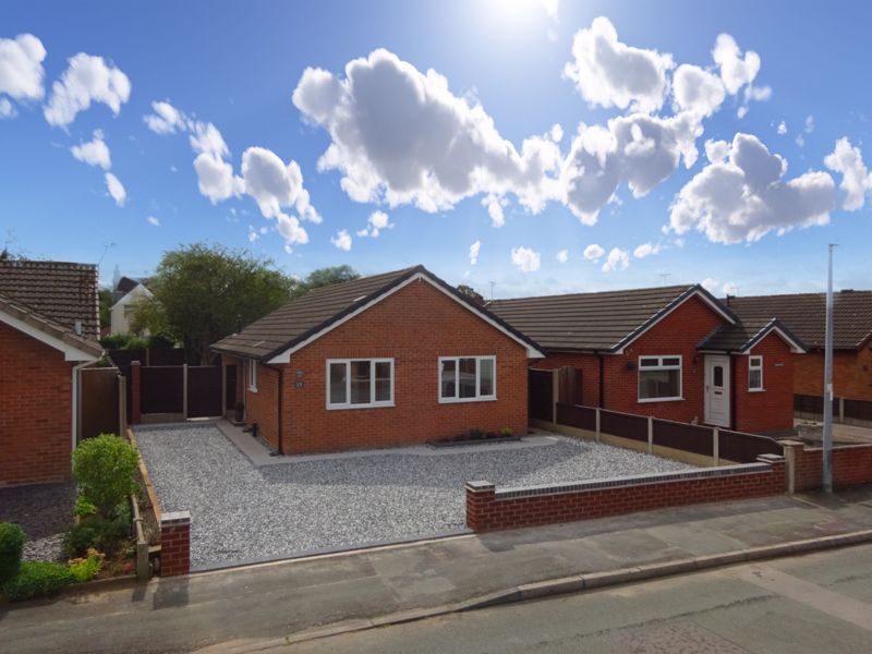 2 bed detached bungalow for sale in Millbeck Close, Weston, Crewe CW2, £280,000
