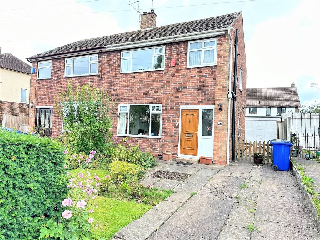 3 bed semi-detached house for sale in Northwood Lane, Newcastle, Staffordshire ST5, £180,000