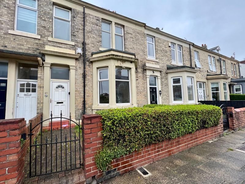 3 bed terraced house for sale in Park Crescent, North Shields NE30, £250,000