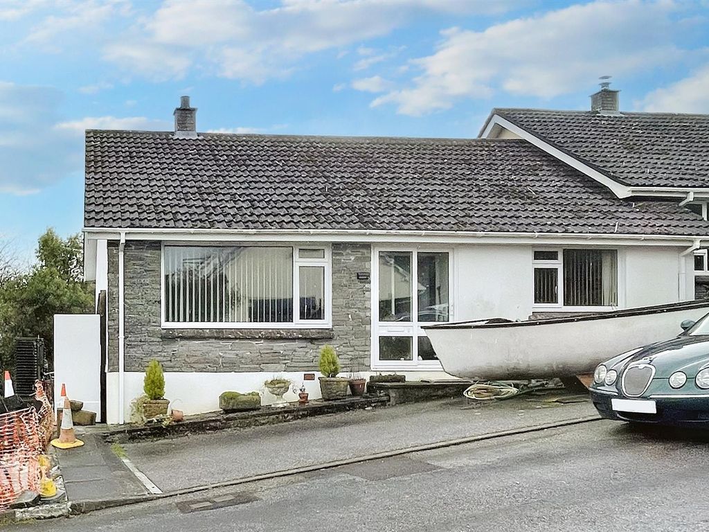 2 bed semi-detached bungalow for sale in Cotwood Estate, Ponsanooth, Truro TR3, £250,000