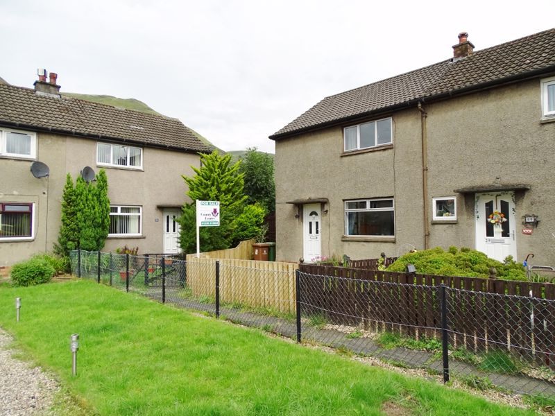2 bed terraced house for sale in Dalmore Drive, Alva FK12, £109,000