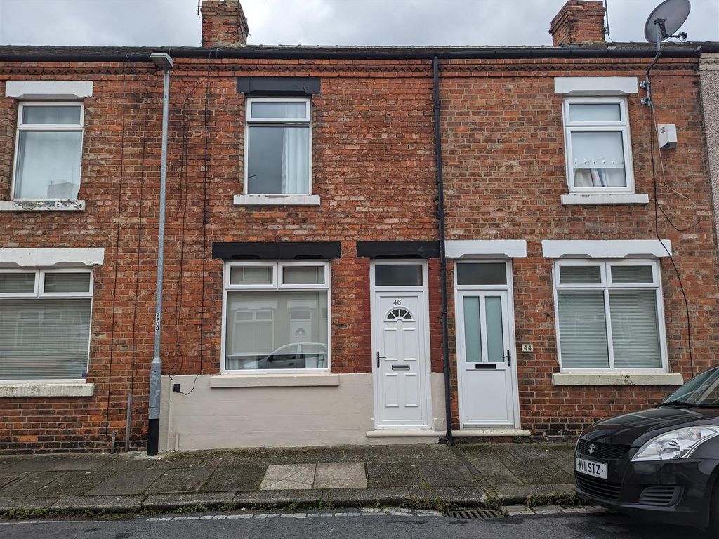 2 bed terraced house for sale in Barningham Street, Darlington DL3, £75,000