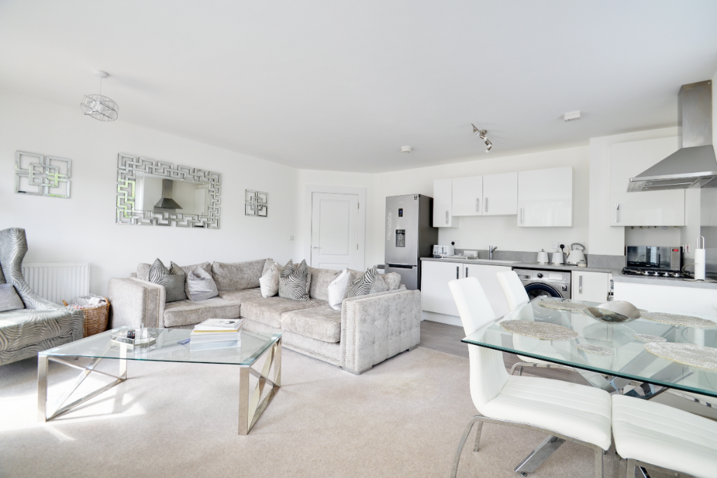 2 bed flat for sale in Parachute Grove, Henlow SG16, £285,000