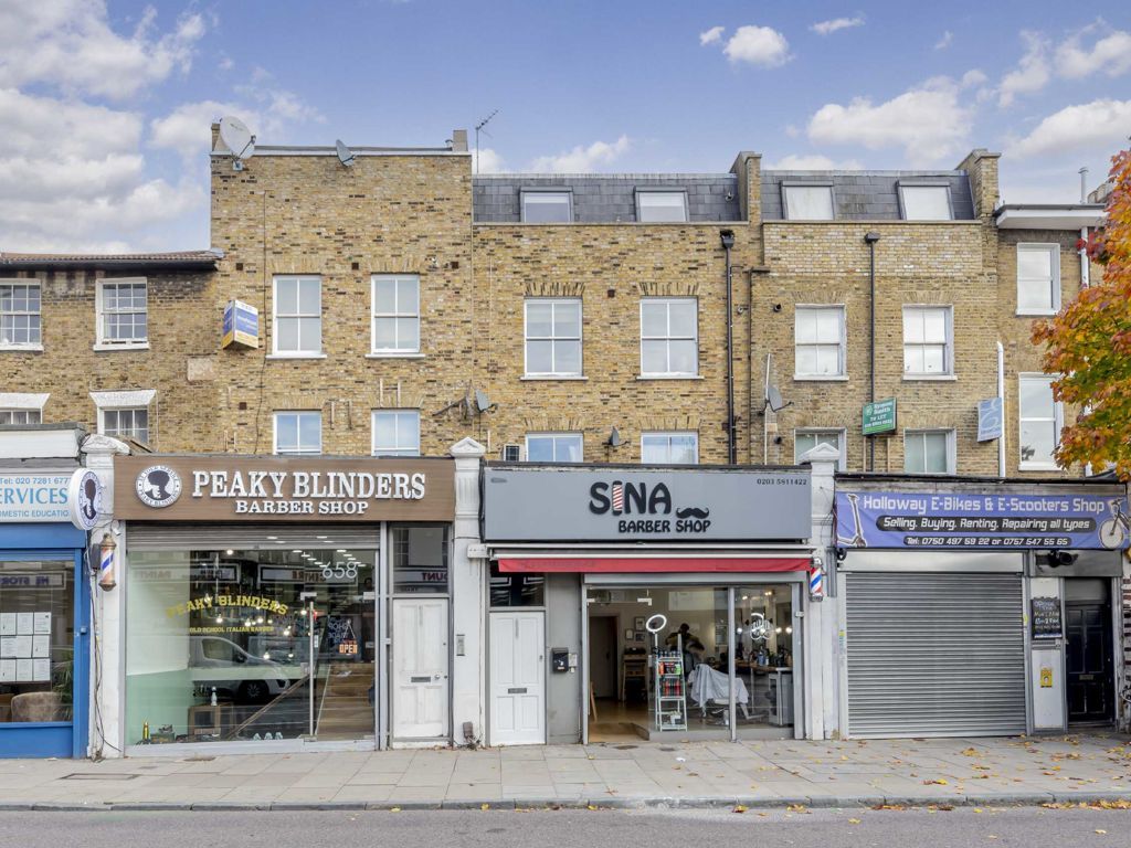 1 bed flat for sale in Holloway Road, London N19, £250,000