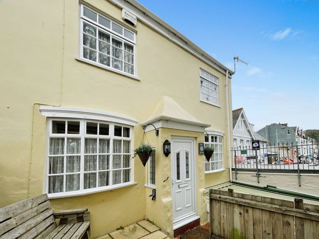 2 bed end terrace house for sale in Britannia Row, Ilfracombe EX34, £325,000