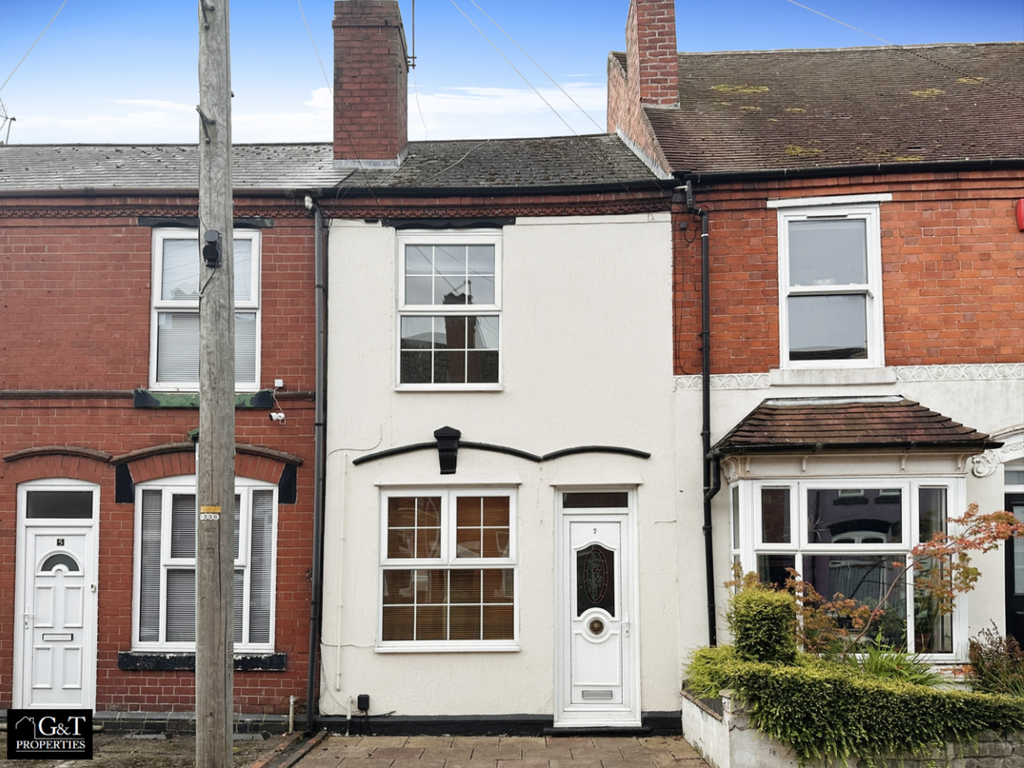 2 bed terraced house for sale in Crescent Road, Dudley DY2, £129,000