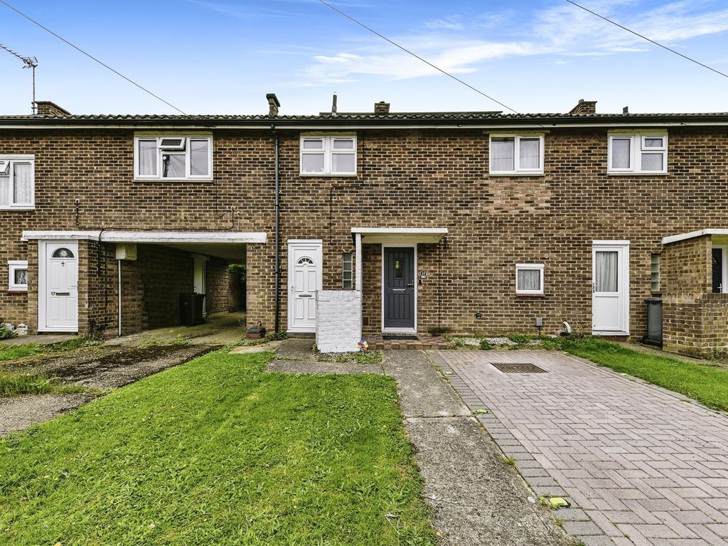2 bed terraced house for sale in Denton Road, Monkswood, Stevenage SG1, £330,000