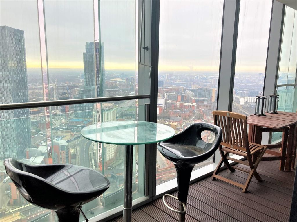 1 bed flat for sale in Beetham Tower, 301 Deansgate, Manchester M3, £180,000
