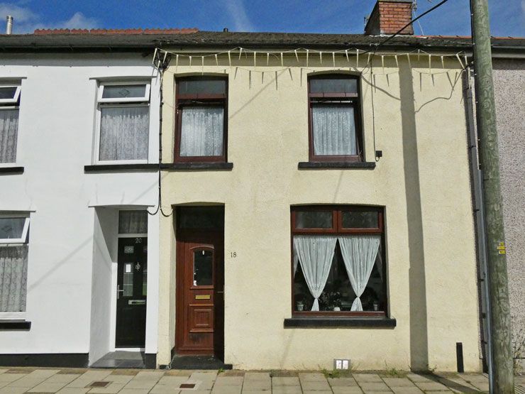 3 bed terraced house for sale in Central Street, Ystrad Mynach, Hengoed CF82, £139,950