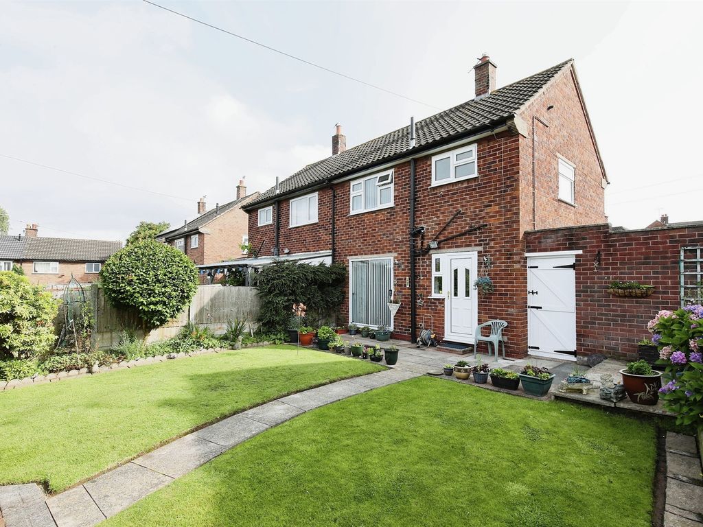 2 bed semi-detached house for sale in Dunster Close, Northwich CW9, £175,000