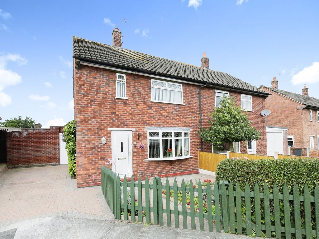 2 bed semi-detached house for sale in Dunster Close, Northwich CW9, £175,000