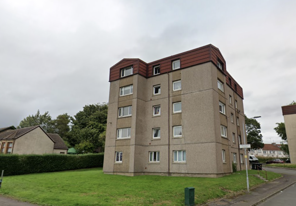 2 bed maisonette for sale in Jerviston Court, Motherwell ML1, £29,000