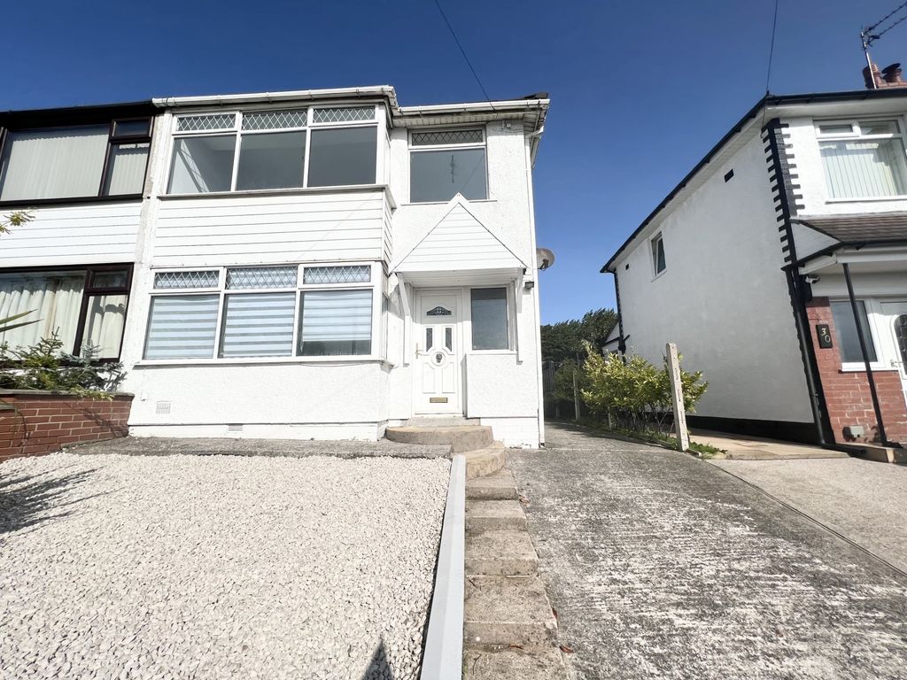 3 bed semi-detached house for sale in Mythop Road, Blackpool FY4, £140,000