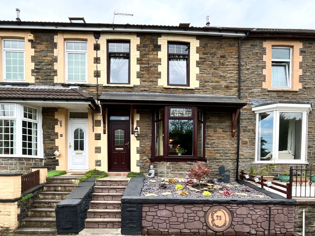 3 bed terraced house for sale in Abercynon Road, Abercynon, Mountain Ash, Mid Glamorgan CF45, £180,000