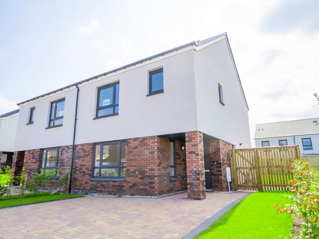 3 bed semi-detached house for sale in Bute Way, Ayr KA7, £314,995