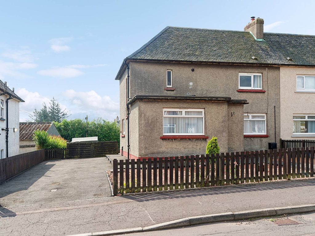 3 bed semi-detached house for sale in Caledonia Road, North Lanarkshire, Shotts ML7, £127,000