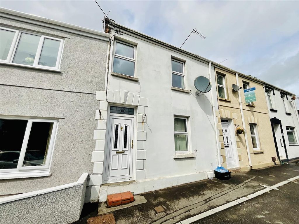 2 bed terraced house for sale in Llanelli SA15, £109,995
