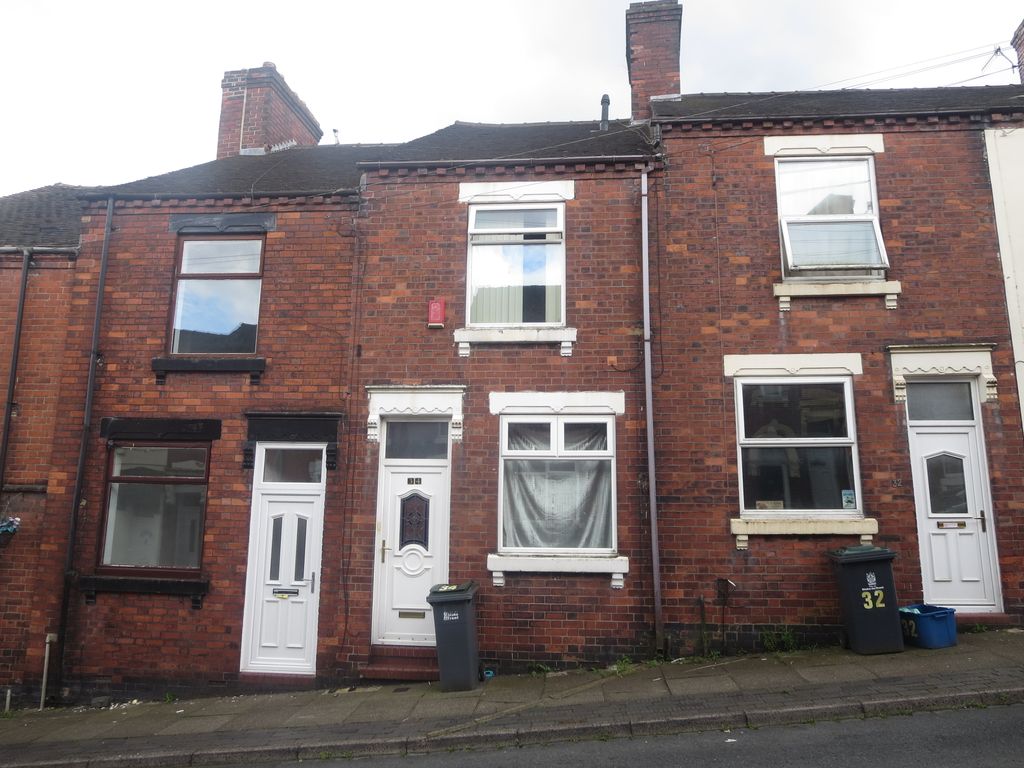 2 bed terraced house for sale in Lower Mayer Street, Hanley, Stoke-On-Trent ST1, £65,000