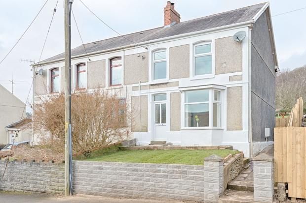 3 bed semi-detached house for sale in New Road, Pontardawe, Swansea SA8, £174,995
