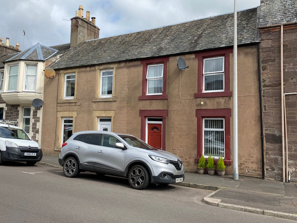 2 bed terraced house for sale in Smiddy Lane, Commissioner Street, Crieff PH7, £145,000
