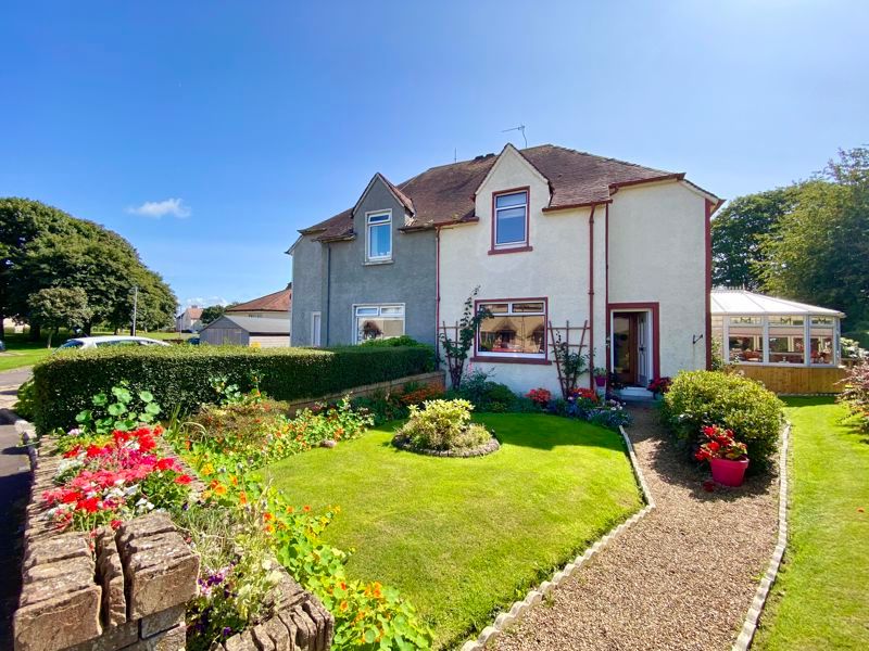 3 bed semi-detached house for sale in West Crescent, Troon KA10, £155,000