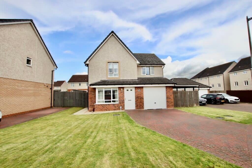 3 bed detached house for sale in Cook Crescent, Motherwell ML1, £234,995