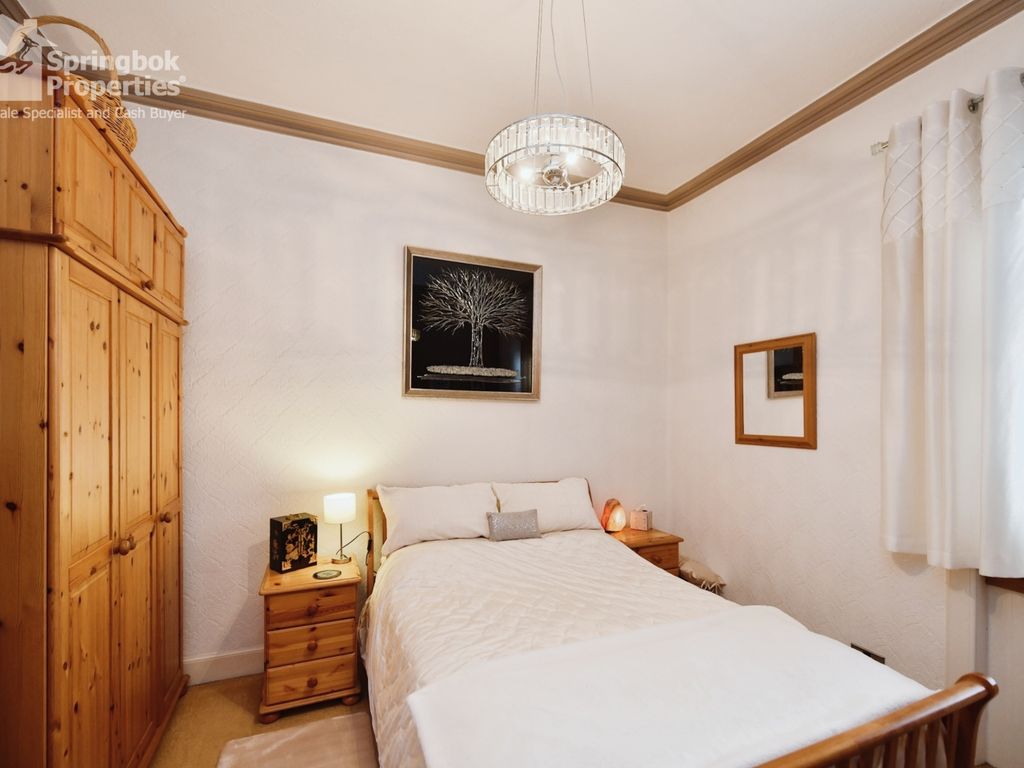 2 bed terraced bungalow for sale in Alexandria Terrace, Ayr, Ayrshire KA8, £145,000