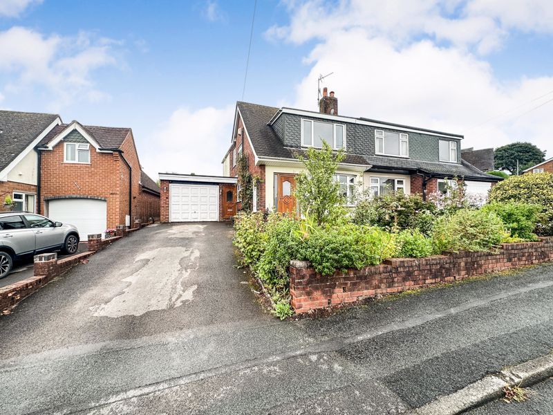 3 bed semi-detached house for sale in Thornfield Avenue, Leek, Staffordshire ST13, £300,000