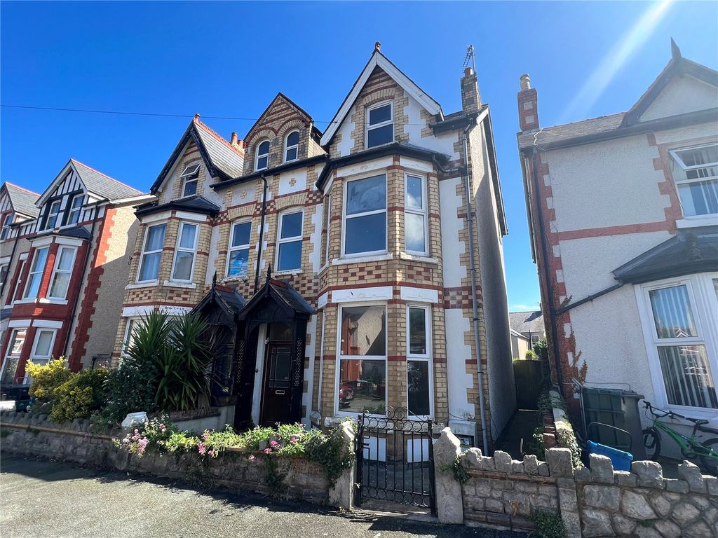 6 bed semi-detached house for sale in Grove Road, Colwyn Bay, Conwy LL29, £150,000