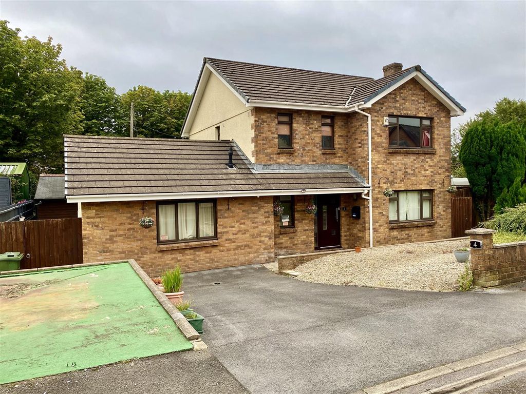 4 bed detached house for sale in Parc Y Llan, Llandybie, Ammanford SA18, £335,000