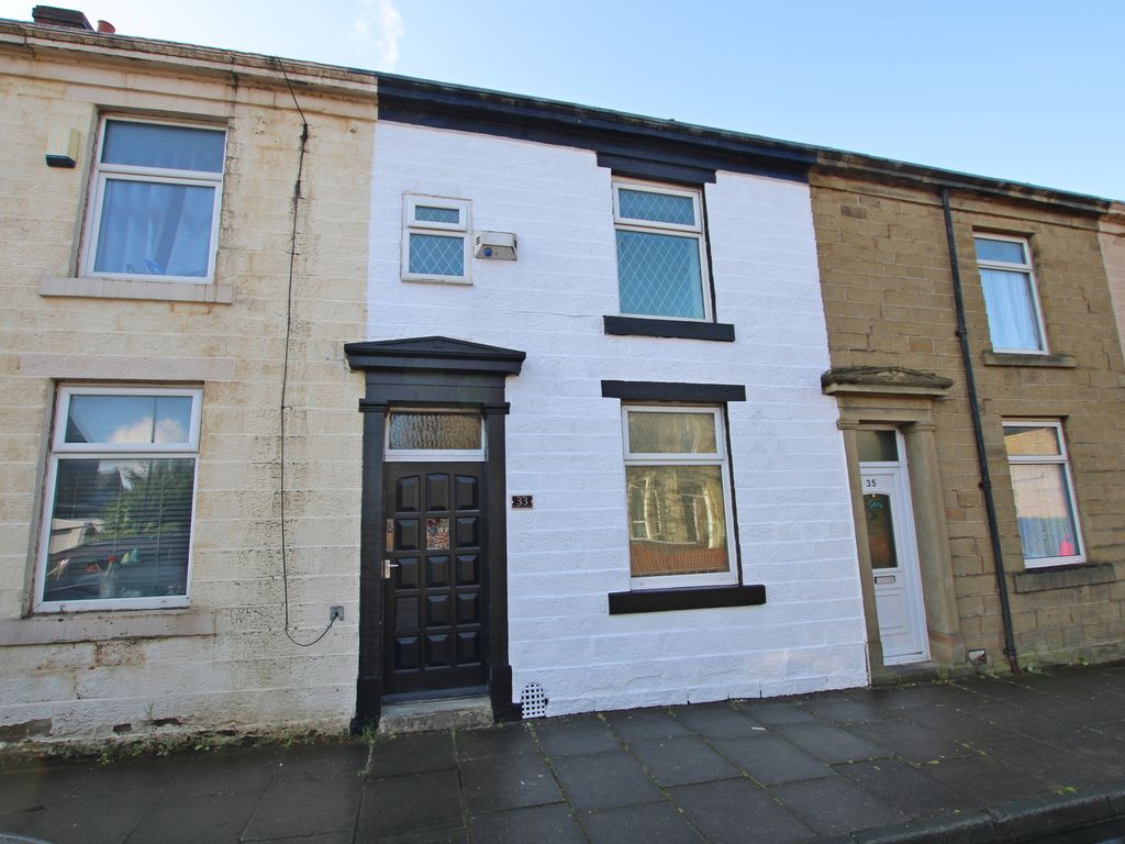3 bed terraced house for sale in Church Street, Clayton Le Moors, Accrington BB5, £95,000