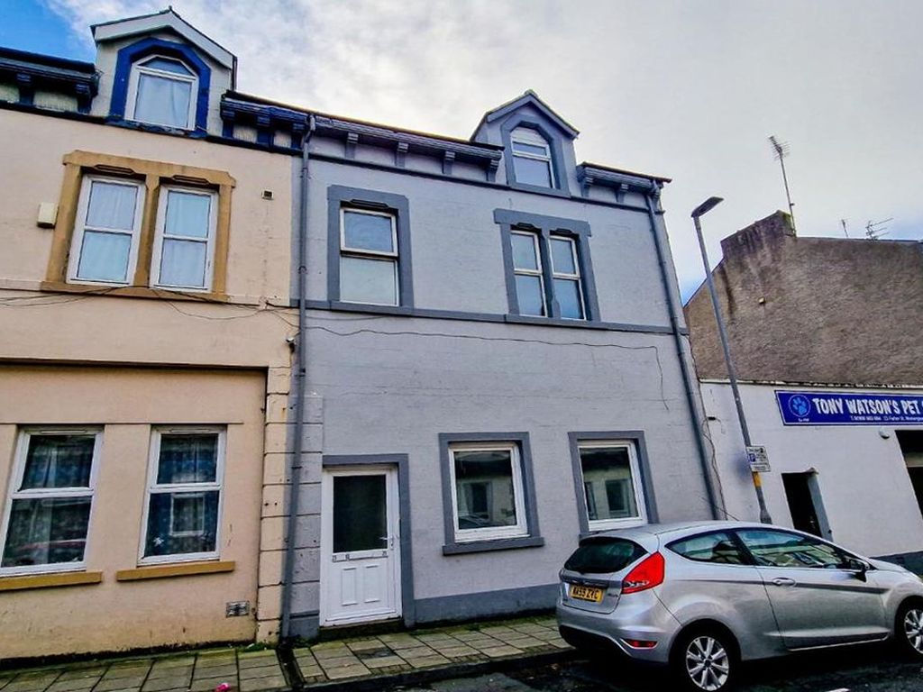 3 bed flat for sale in 21A, Fisher Street, Tenanted Investment, Workington, Lake District CA142Ep CA14, £49,000