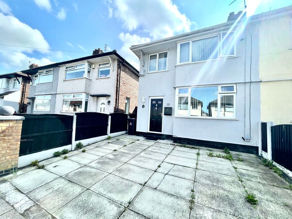 3 bed semi-detached house for sale in Jeffereys Crescent, Huyton, Liverpool L36, £220,000