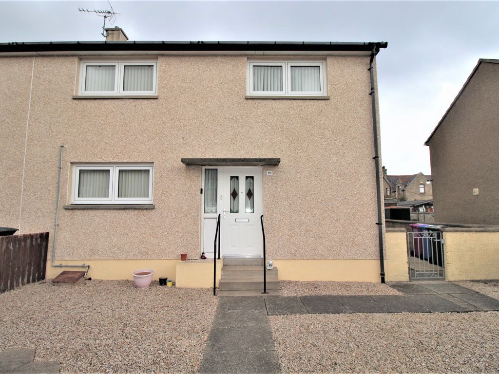 3 bed semi-detached house for sale in Mckenzie Road, Buckie AB56, £125,000