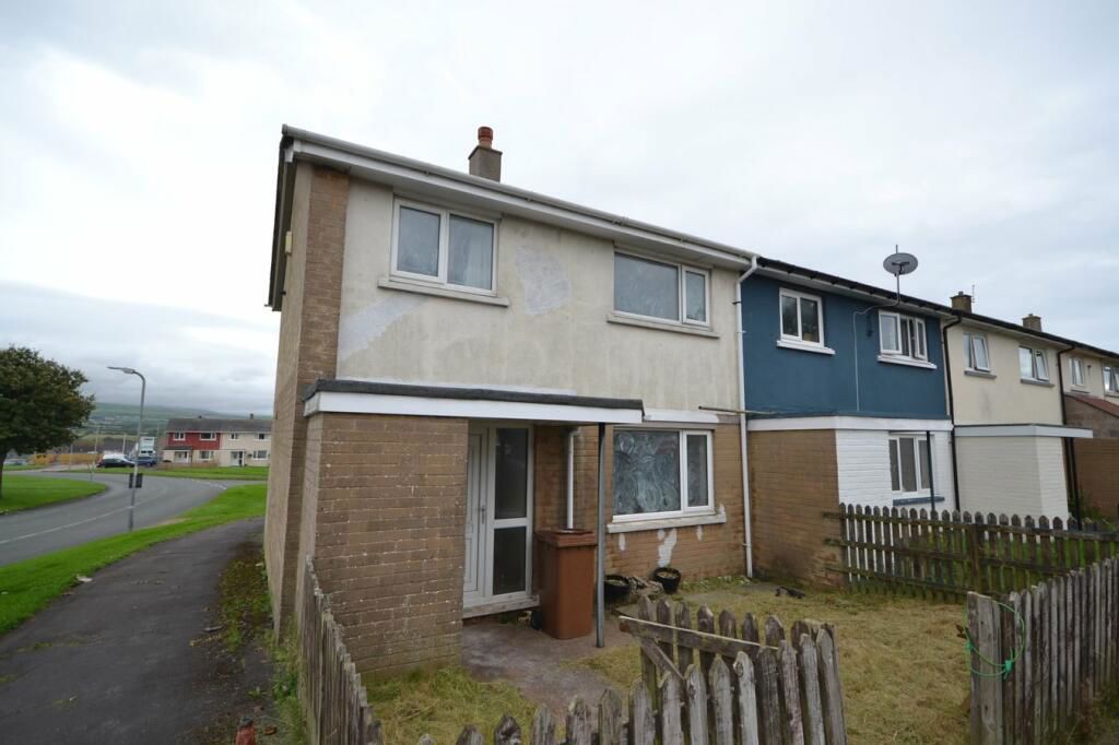 3 bed terraced house for sale in The Rowans, Egremont CA22, £55,000