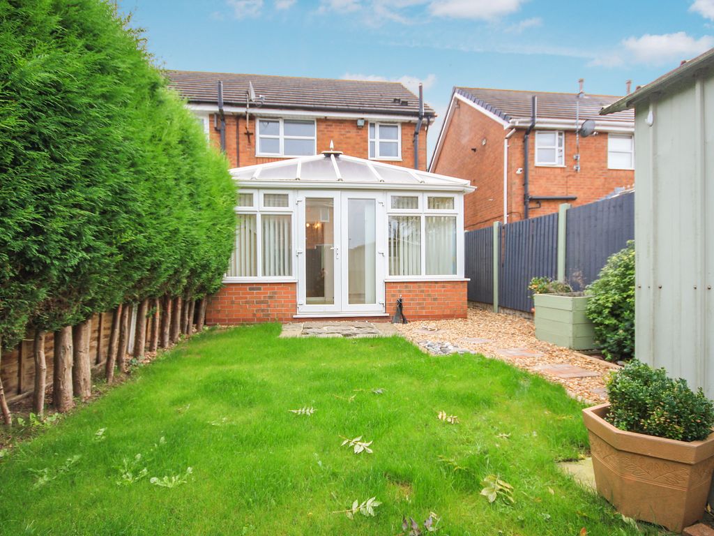3 bed semi-detached house for sale in Rodgers Court, Goldenhill, Stoke On Trent ST6, £155,000