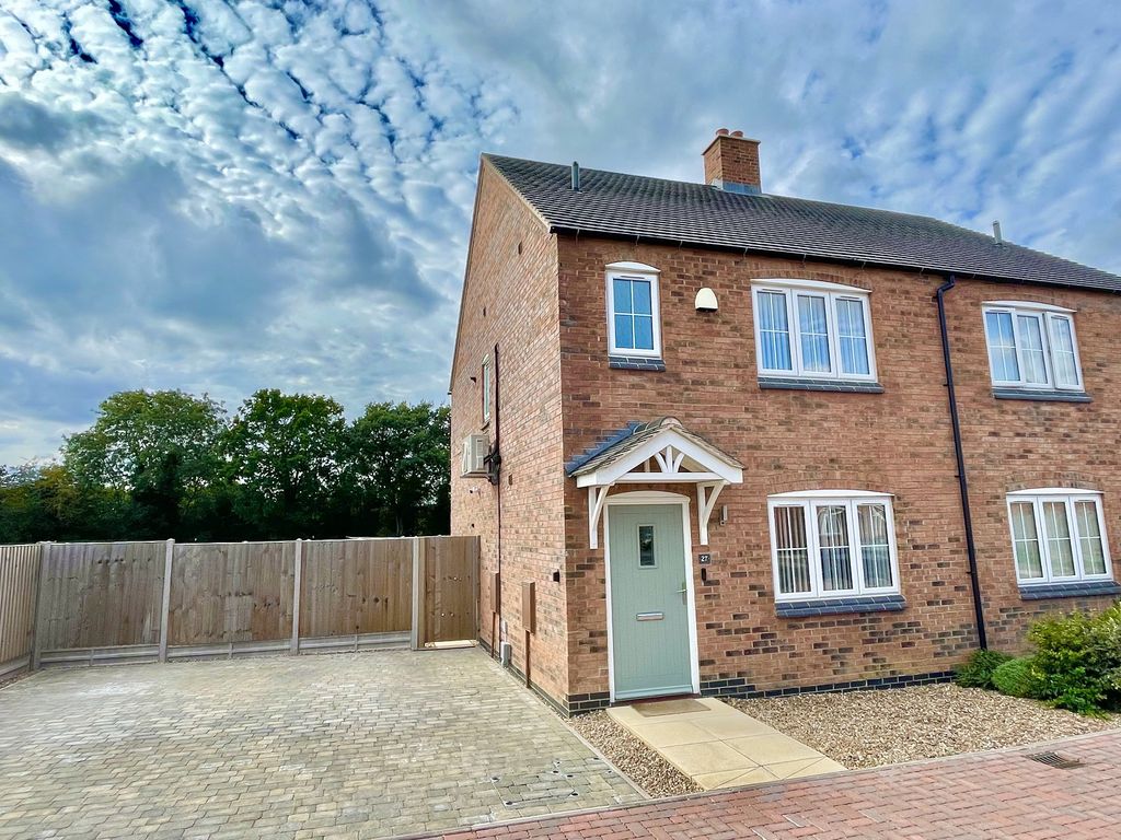 3 bed semi-detached house for sale in Westfield Close, Blaby, Leicester. LE8, £308,000