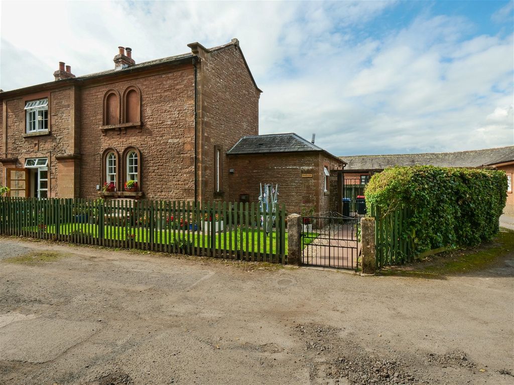 3 bed semi-detached house for sale in Halleaths, Lockerbie, Dumfries DG11, £185,000