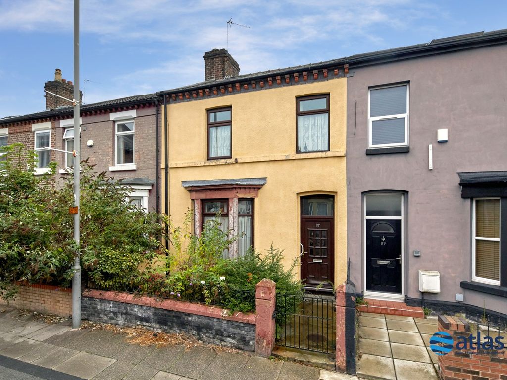 3 bed terraced house for sale in Lawrence Road, Wavertree L15, £150,000