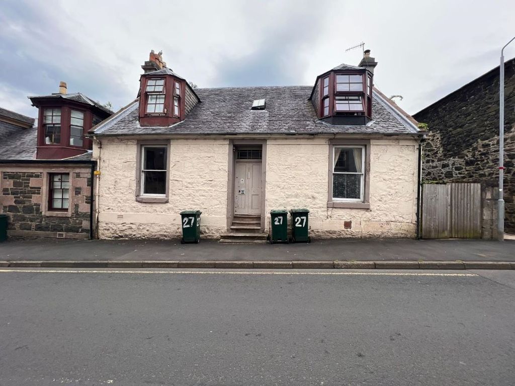 1 bed flat for sale in G/R, 27 Bishop Street, Rothesay, Isle Of Bute, Buteshire PA20, £19,000