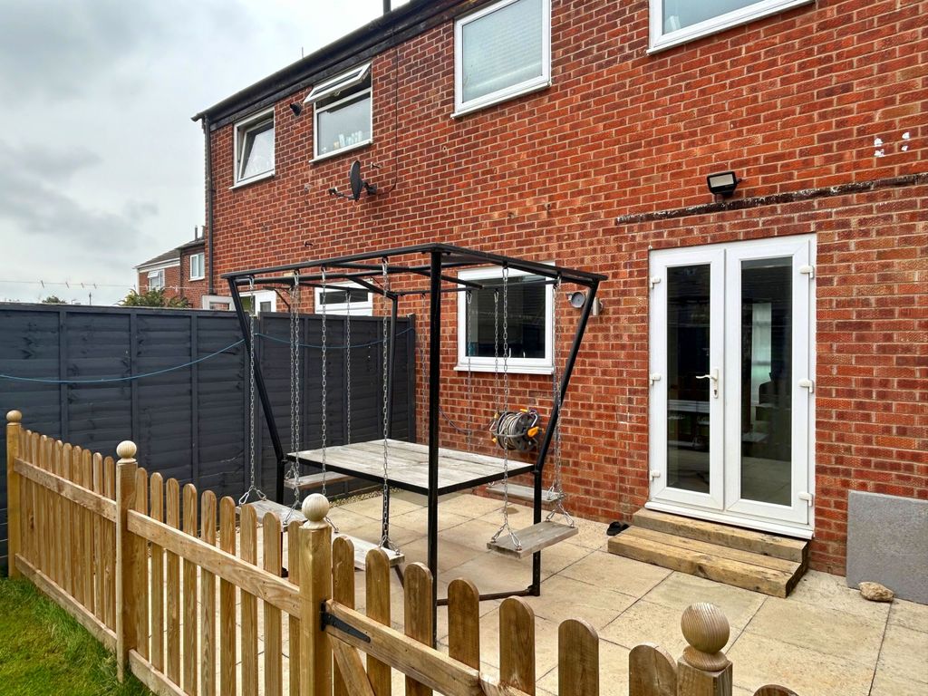 2 bed terraced house for sale in The Sandfield, Northway, Tewkesbury GL20, £220,000