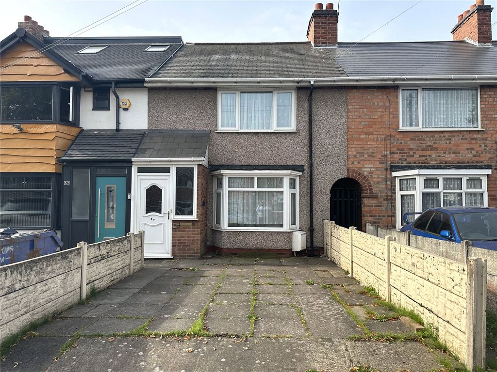 3 bed terraced house for sale in Pelham Road, Birmingham, West Midlands B8, £200,000