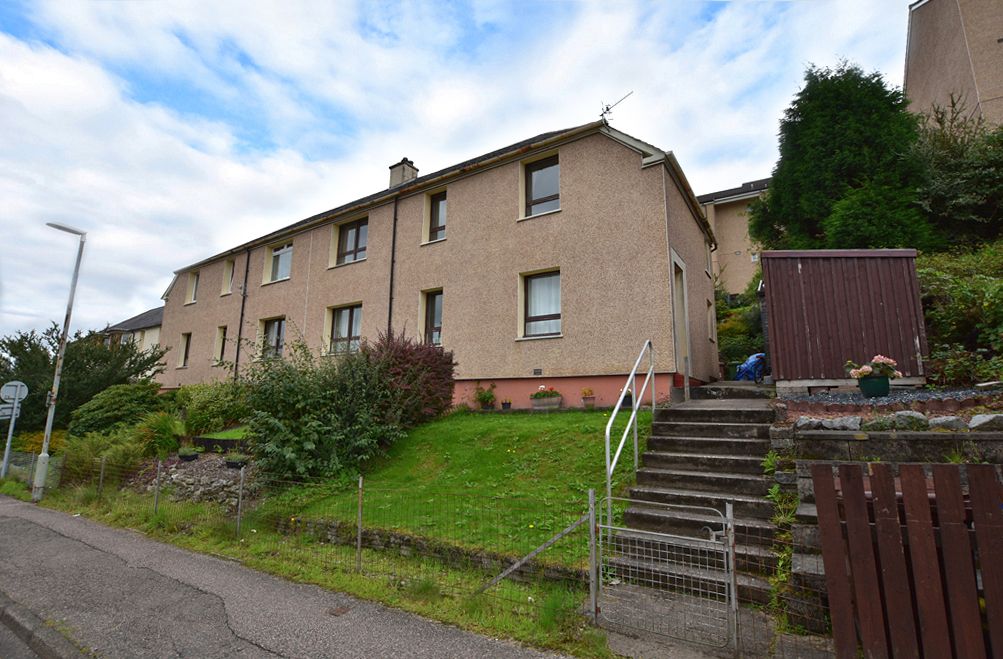 3 bed flat for sale in Lundavra Road, Fort William PH33, £150,000