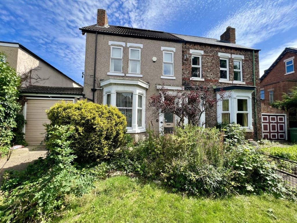4 bed semi-detached house for sale in Richmond Road, Stockton-On-Tees TS18, £265,000