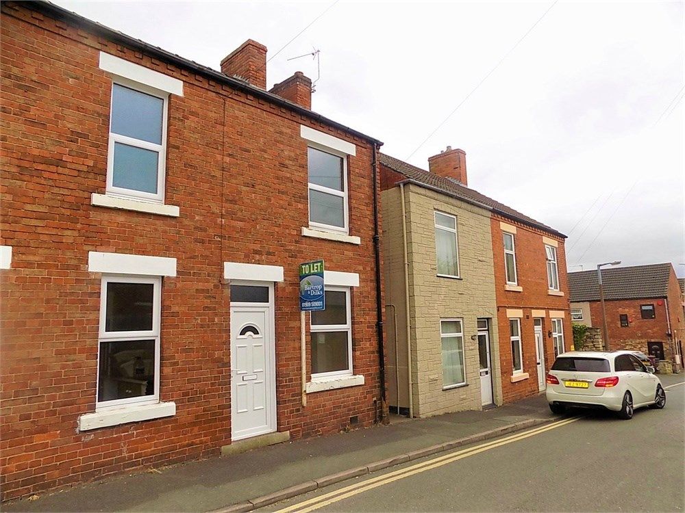 2 bed terraced house for sale in Fox Road, Whitwell, Worksop S80, £95,000