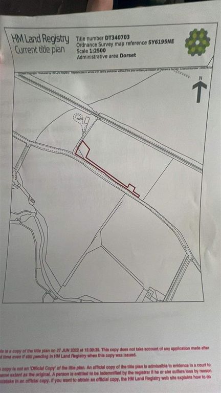 Land for sale in Crockway, Dorchester DT2, £30,000